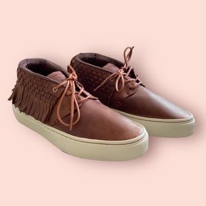 Clear Weather Mid Low Top Fringe Sneakers! As seen on Justin Bieber!